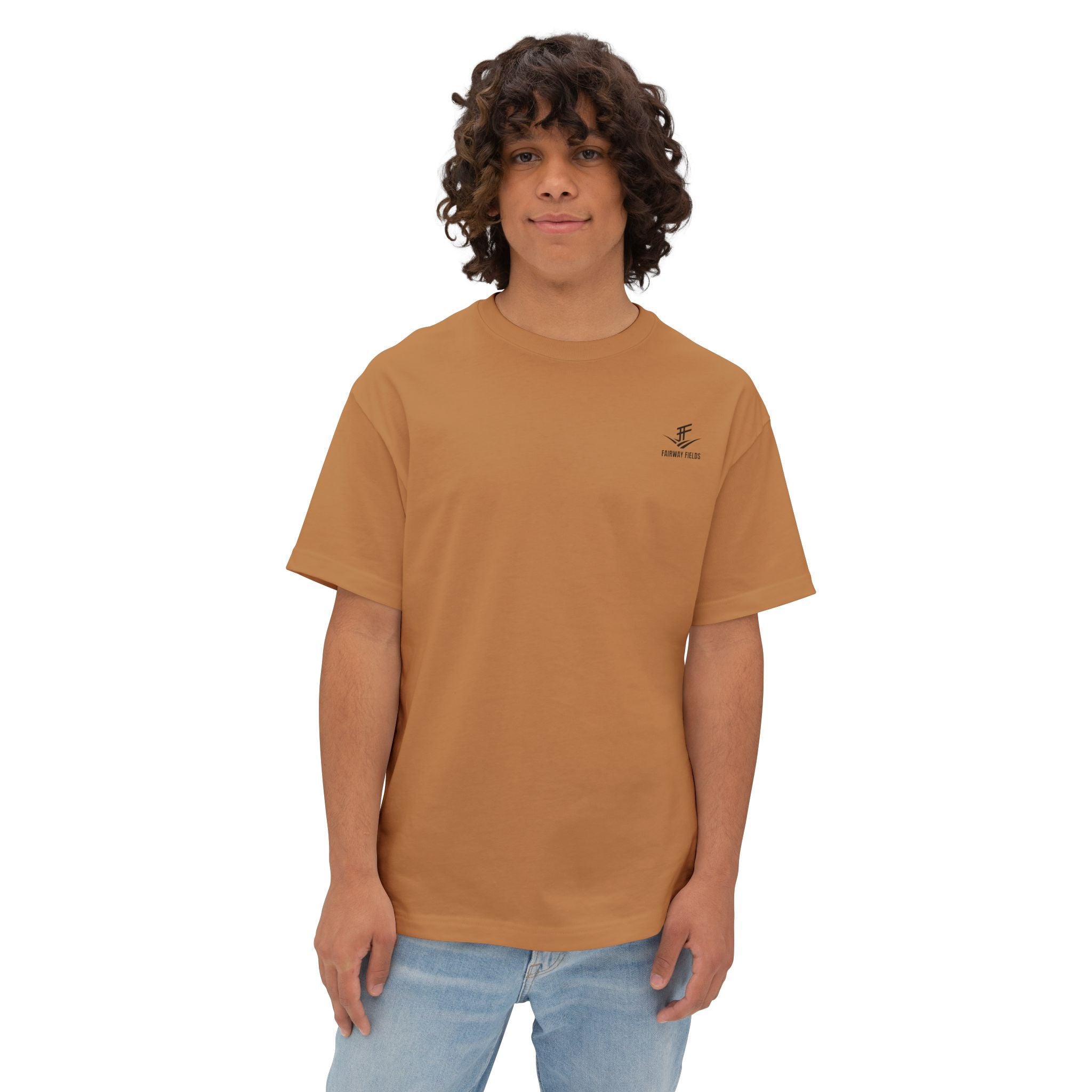 Ball Picker | Box Tee | Vintage Golf Cart Graphic