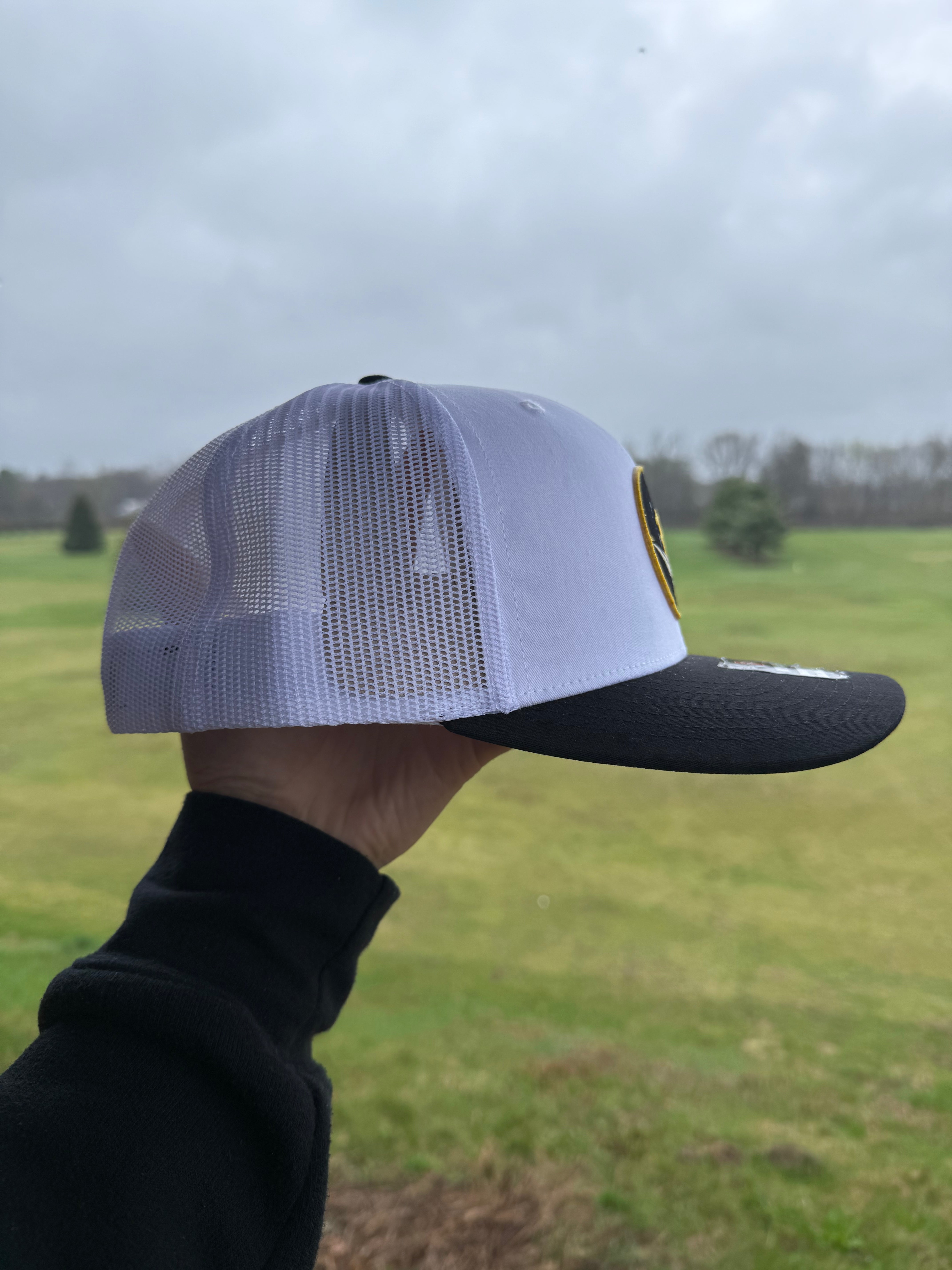 Trucker Hat (White/Black) - Richardson 112