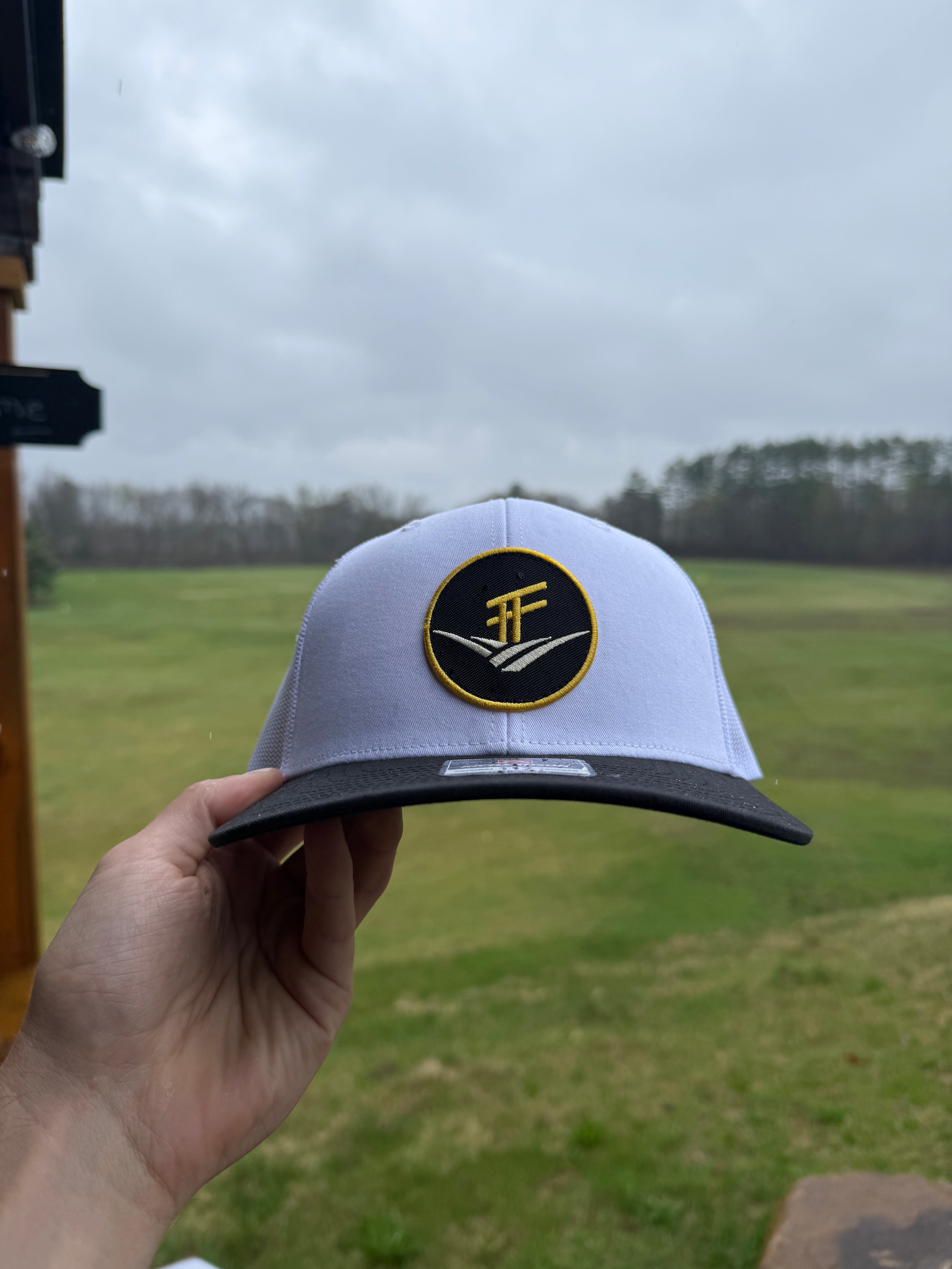 Trucker Hat (White/Black) - Richardson 112